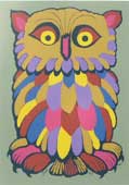 living stones 1 - owl 2011  By Joy Godfrey